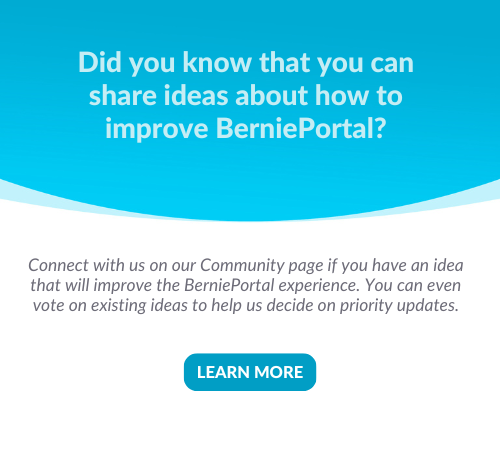 BerniePortal Community Page
