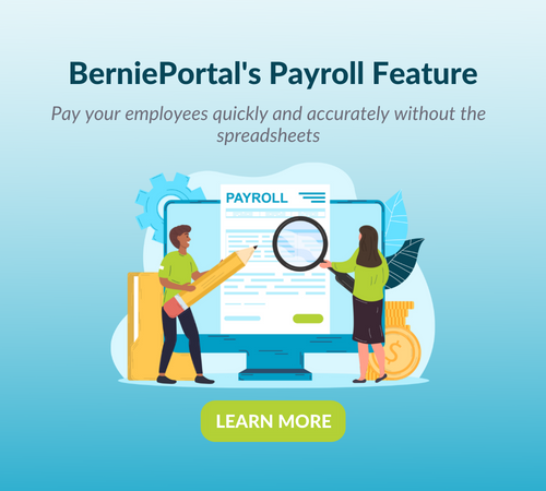 BerniePortal Payroll Feature